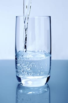 Pouring water