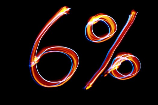 six percent