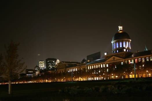 Montreal at night