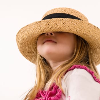 hat covered the eyes