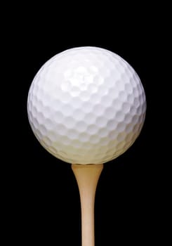 Golf Ball On Tee