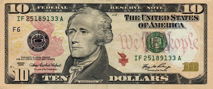 10 american dollar