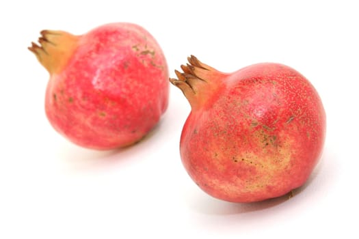 two pomegranate horizontal