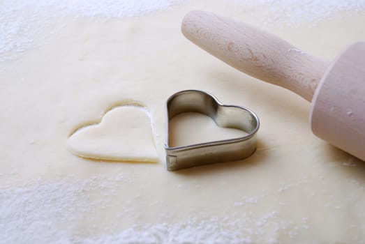 Baking cookies