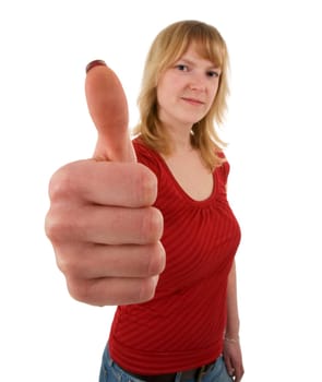 thumbs up