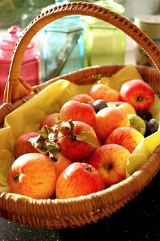 Basket of apples