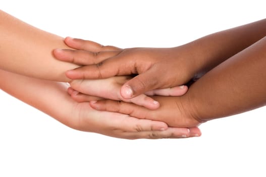 Handshake between races