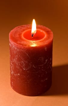 Christmas decoration with candle