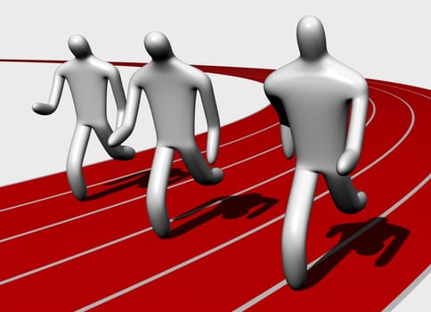 Head-to-head race