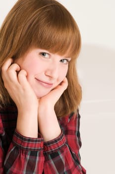 young woman ogle