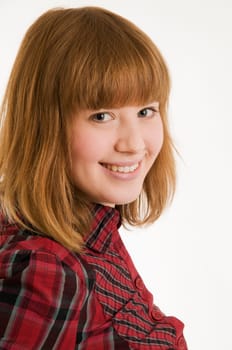 young woman friendly