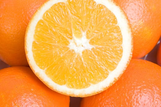 Many oranges