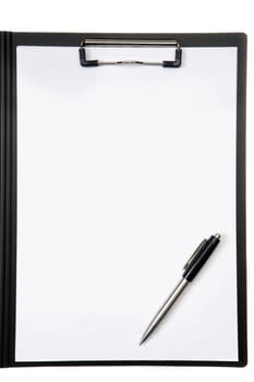 Clipboard and pen