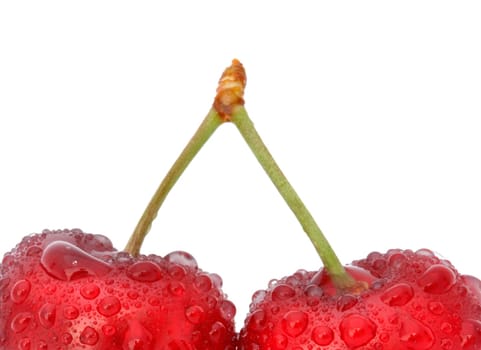 Part of two cherries