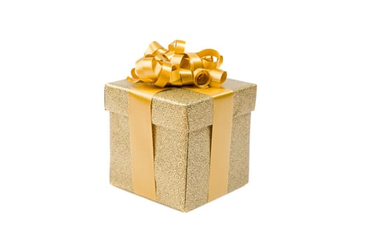 Beautiful golden gift