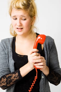 red telephone
