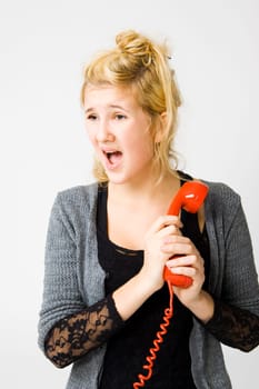 red telephone