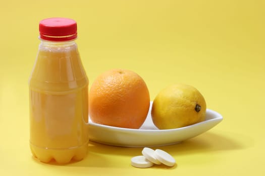 Fresh orange juice