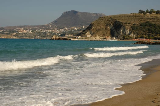 Beach in Crete