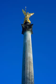 Munich Peace Column with Angel of Peace