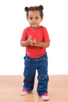 Adorable african baby