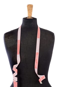 Mannequin with a tape measure