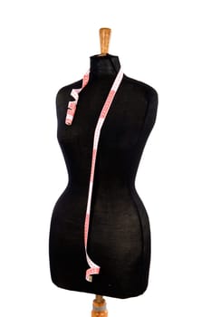 Mannequin with a tape measure