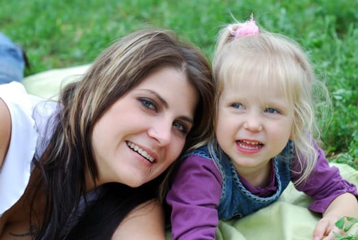 Mother and daughter