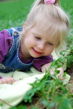 Smiling girl