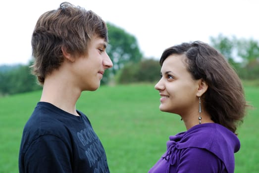 Young couple