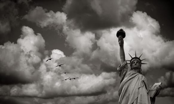 The Statue of Liberty in New York, USA