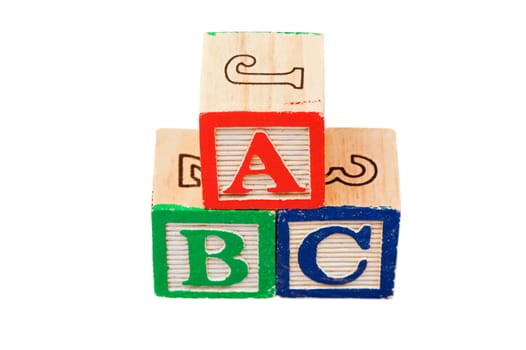 Alphabet blocks