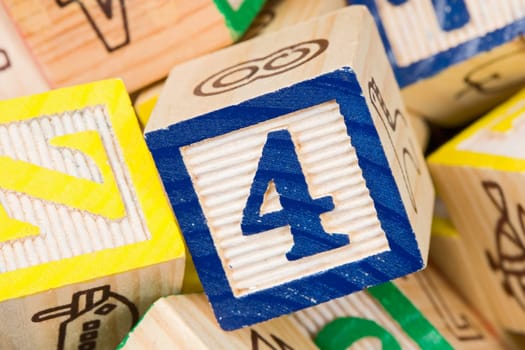 Alphabet blocks