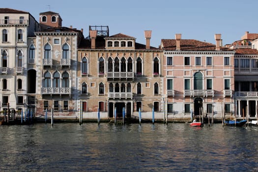 Venice, Italy - Water Front Facade