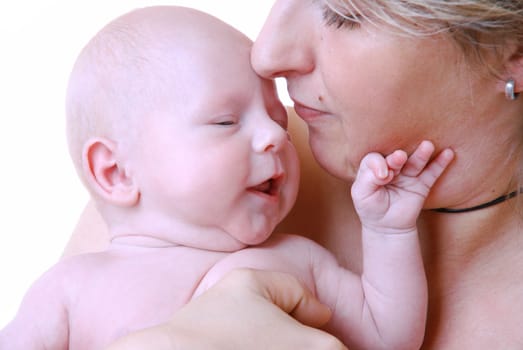 Mother and son