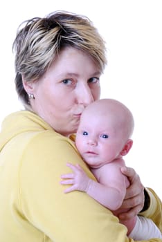 Mother and son