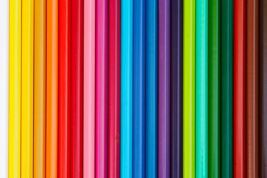 coloured pencils