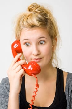 red telephone