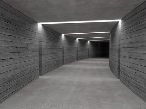 tunnel abstract background