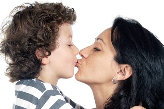 Mother and son