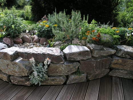 Herb bed