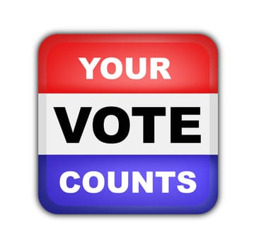 button for American presidential elections