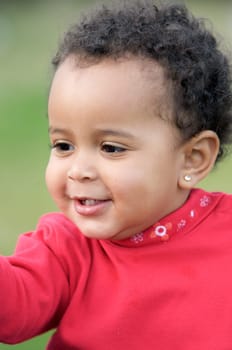 adorable happy baby