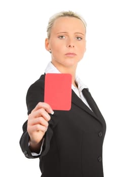red card