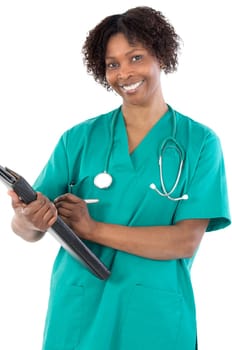 African american woman doctor