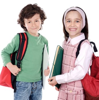 Two childrens students