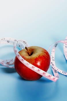 Apple and Tape Measure