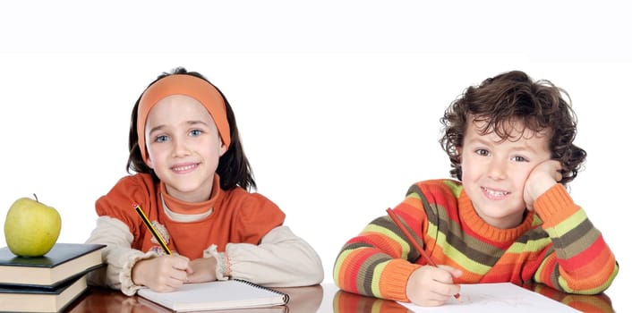 Two adorables students