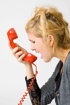 red telephone