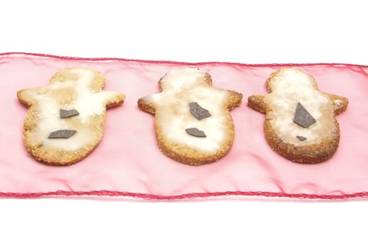 Selfmade christmas cookies